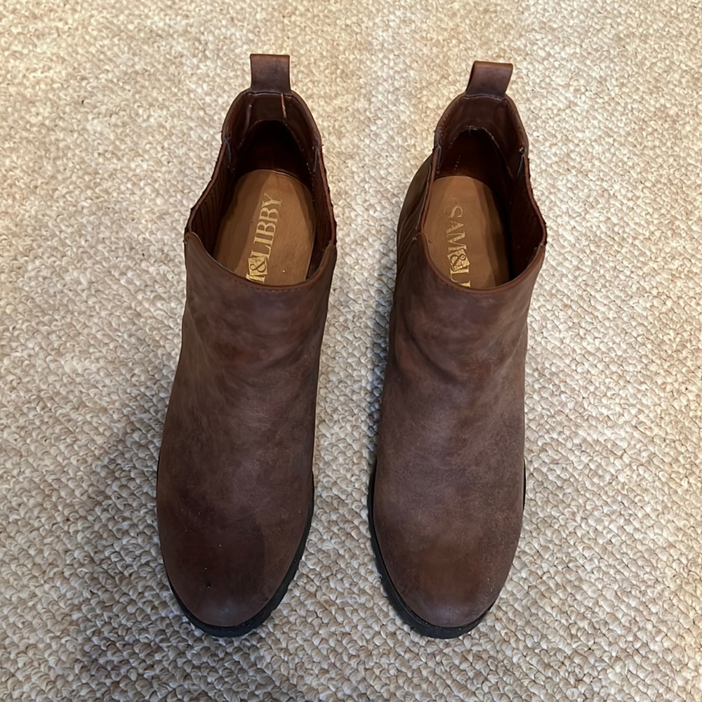 Sam & Libby Heeled booties